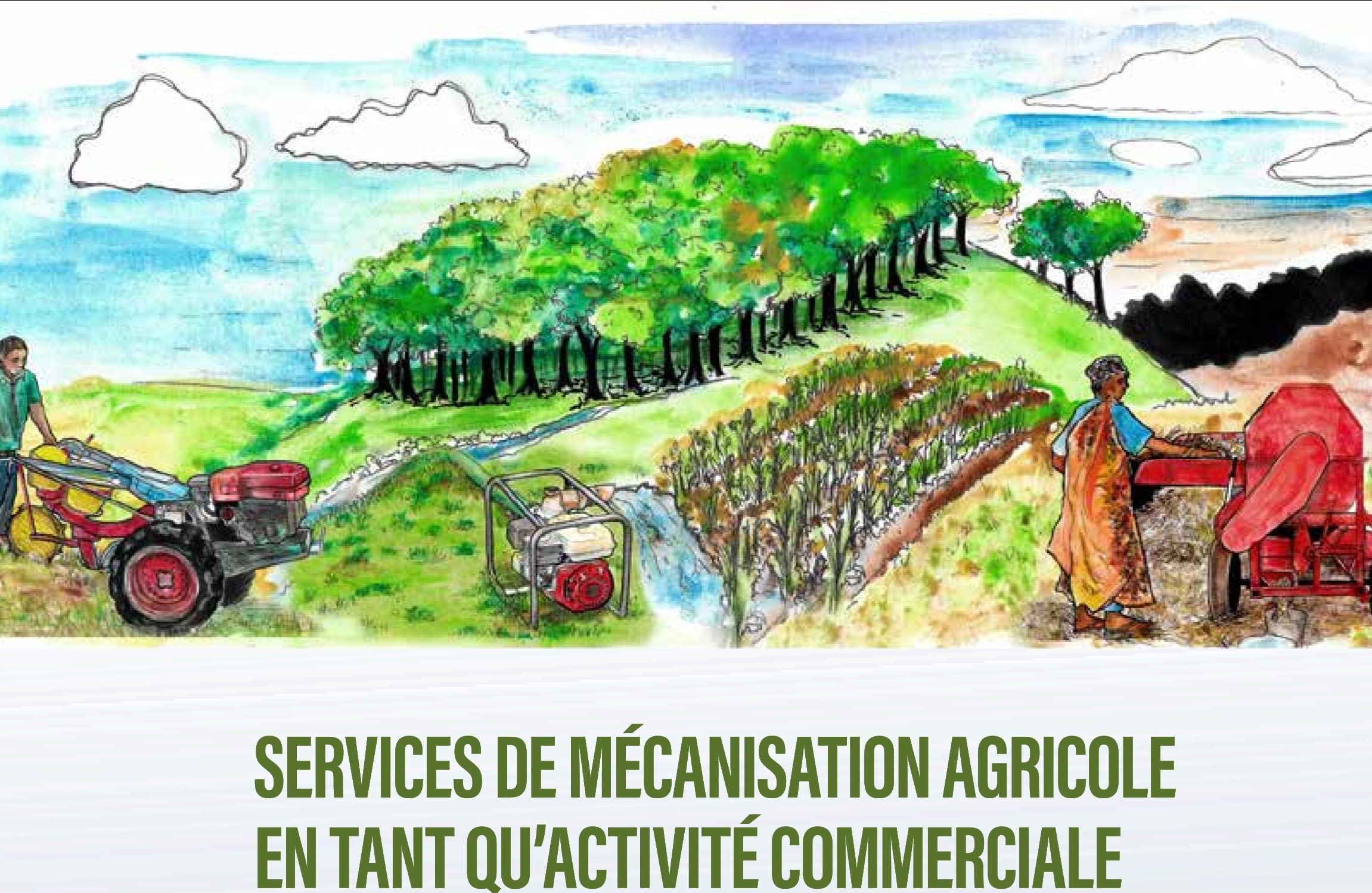 SERVICES DE MÉCANISATION AGRICOLE EN TANT QU’ACTIVITÉ COMMERCIALE